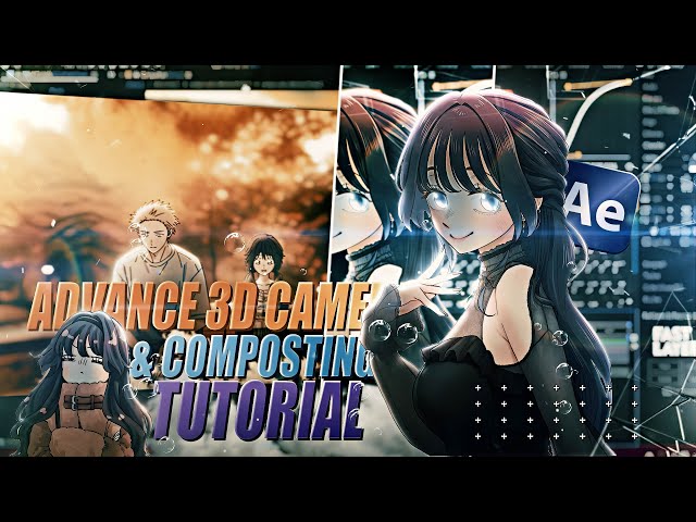 Advanced 3D Camera & Compositing Tutorial 🔥 | Waguri Edit Breakdown  in After Effects 🎬✨