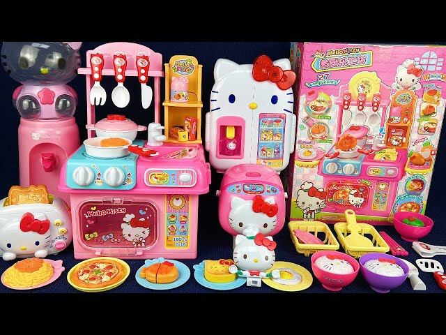 10 Minutes Satisfying with Unboxing HelloKitty Kitchen Play Set Review Toys | ASMR 