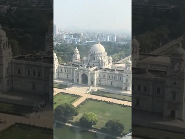 PM Modi captures the iconic Victoria Memorial en route Kolkata rally