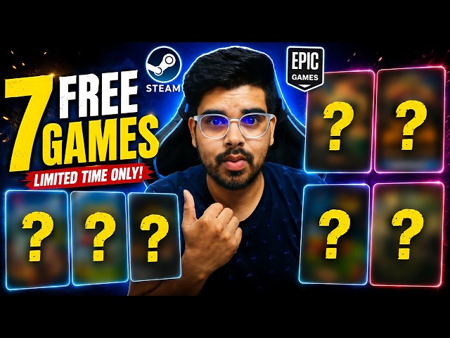 Claim These 7 Free Games Right Now on Steam & Epic Games