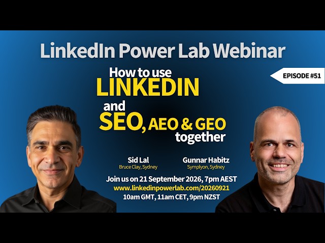 How to Use LinkedIn and SEO, AEO & GEO Together