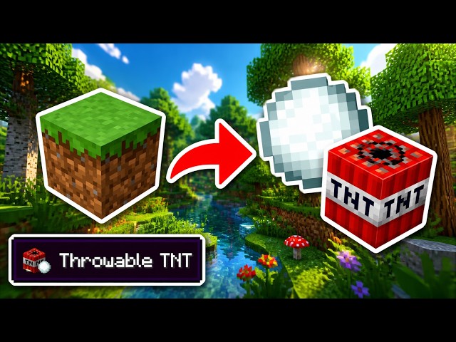 How To Get Throwable TNT In Minecraft Java