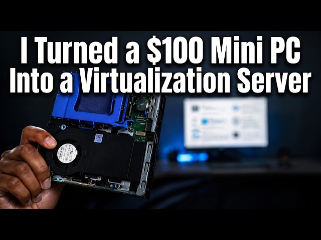 I Turned a $100 Mini PC Into a Virtualization Server with ZSvirt