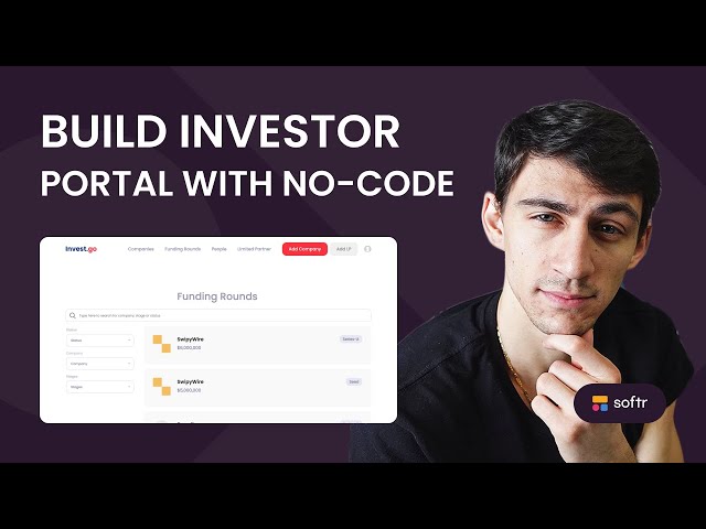How to Build an Investor Portal with No Code (+ Free Template)
