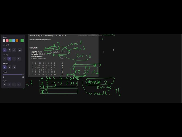 NeetCode 25  | Sliding Window Maximum | LeetCode #239