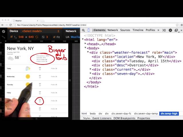 Minor Breakpoints - Responsive Web Design Fundamentals