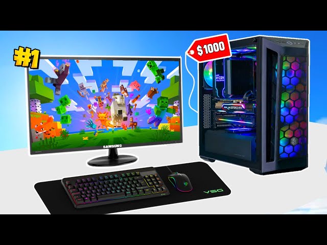 🤑I BOUGHT my FIRST $1000 GAMING PC🔥 to PLAY MINECRAFT