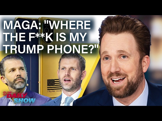 MAGA Rages Over Missing Trump Phones & POTUS Heads to China with Elon and the Boys | The Daily Show