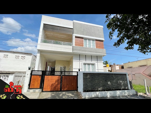 WOW😍வீடுண்ணா இப்படி கட்டணும்! அழகான Contemporary Style வீடு with Stunning Interior Ideas | Veedu 581