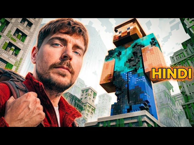 [HINDI] Exploring My Abandoned Minecraft Server In HINDI | @MrBeast