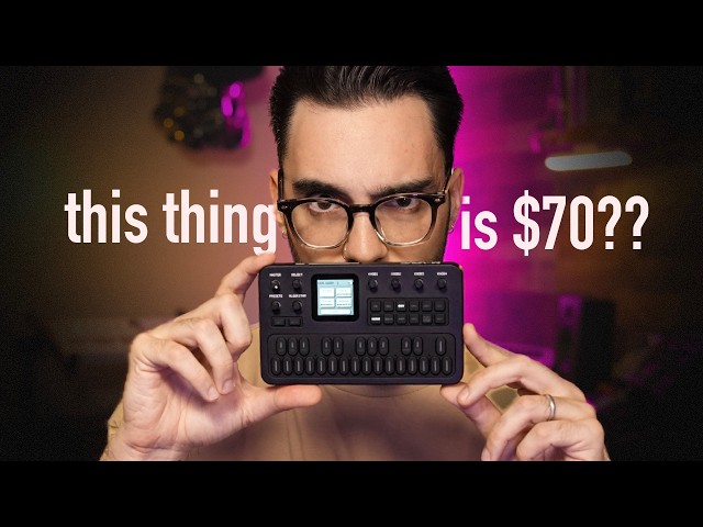 Este sintetizador diminuto puede cargar sonidos clásicos de DX7