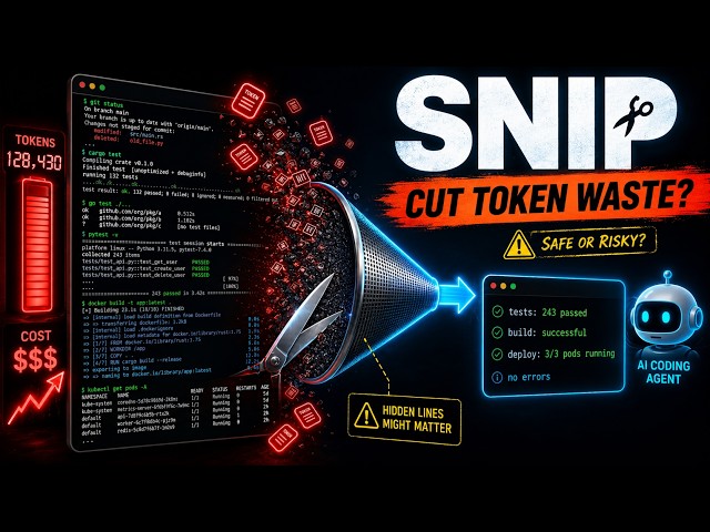 Snip: Can Configurable CLI Filters Cut Agent Token Waste Safely?