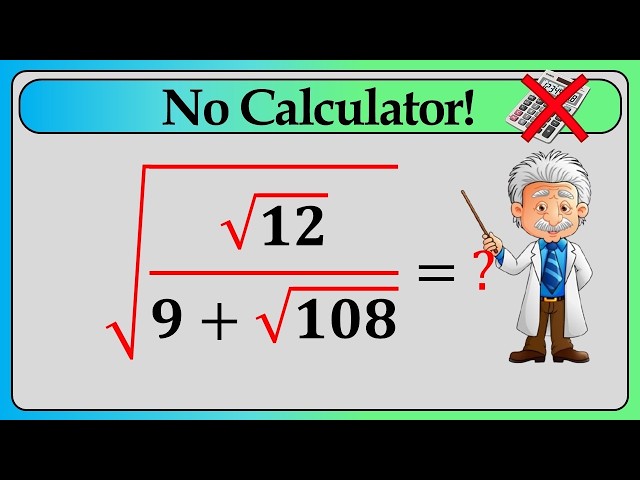 The German Math Olympiad Problem That 99% of Students Get Wrong!
