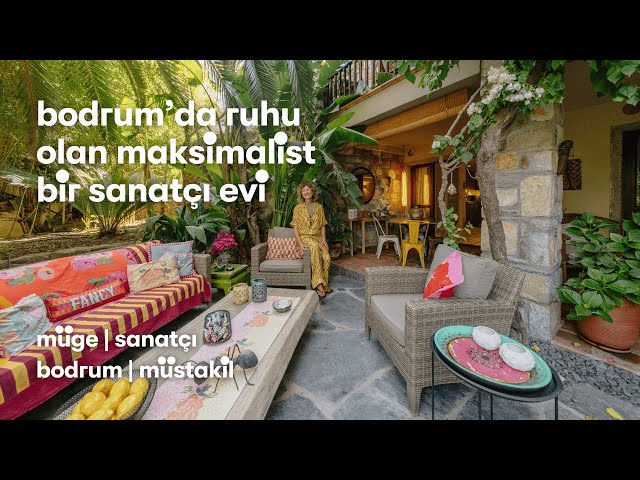 Bodrum Gündoğan'da Denize Açılan Saklı Cennet Bir Ev