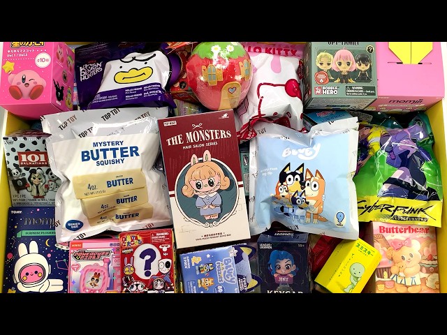 68 minutes of mystery bags ASMR NO TALKING Relaxing Unboxing Sounds