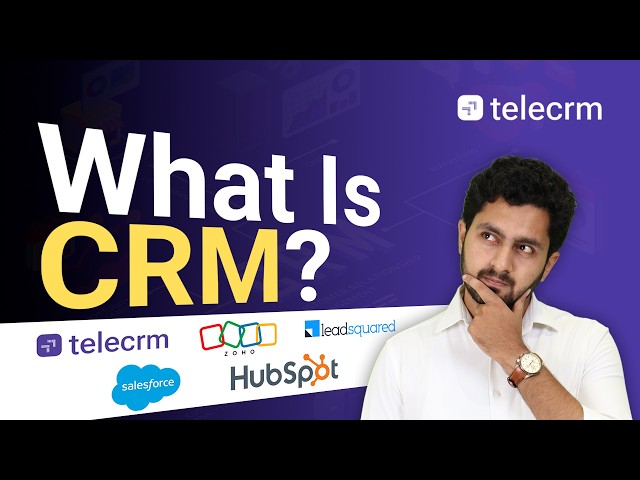 What Is CRM & How Does it Work? (Hindi) | Customer Relationship Management | telecrm