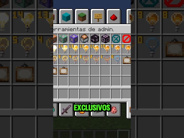 El Truco Oculto del Inventario Creativo ✨ #minecraft