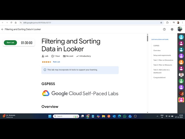Filtering and Sorting Data in Looker || Lab Solution || Google Cloud Arcade 2025