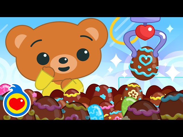 ¡Máquina de Huevos Sorpresa! 🥚✨ ¡Huevos de Chocolate! 🍫🎁 Y Canciones Infantiles | Plim Plim