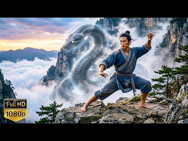 【2026最新电影】廢材小夥收服千年巨蟒，獲得500年深厚功力，一飛沖天！#武侠 #功夫 #kungfu #movie #电影 #中国电视剧