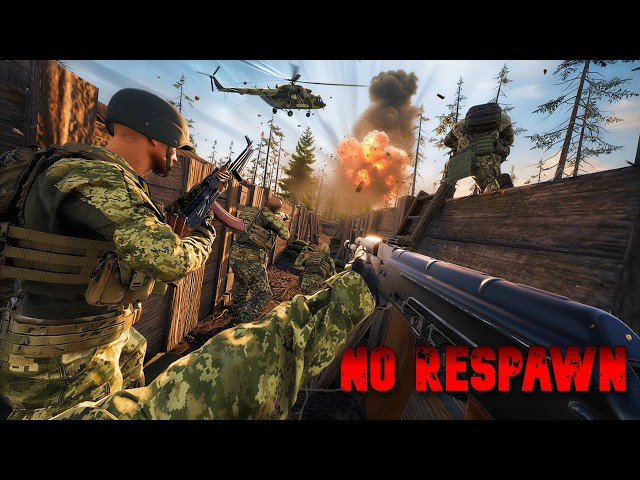 100 Jugadores en una GUERRA REAL… y solo TIENES 1 VIDA | Arma Reforger
