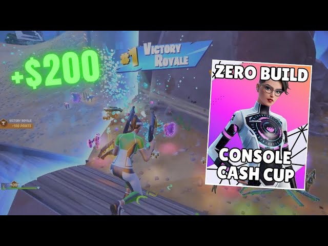 How We *WON* in the Zero Build Duos Console Victory Cash Cup Finals! | Fortnite Chapter 7 Season 1