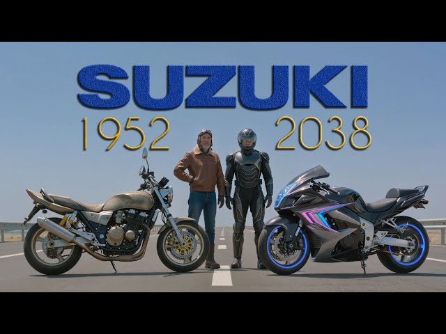 Suzuki Motorcycle Evolution 1952–2038 | Hayabusa to Electric Motorcycle Innovation