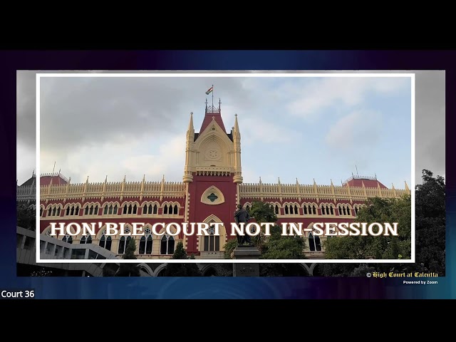 15 December 2025 | Court No. 36 | Live Streaming of the Court proceedings.