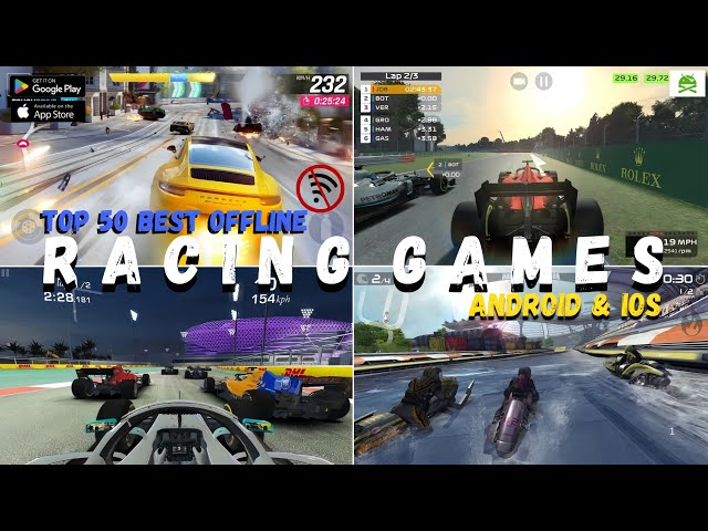 Top 50 Best OFFLINE Racing Games For Android 2026 High Graphics || No Internet Needed 