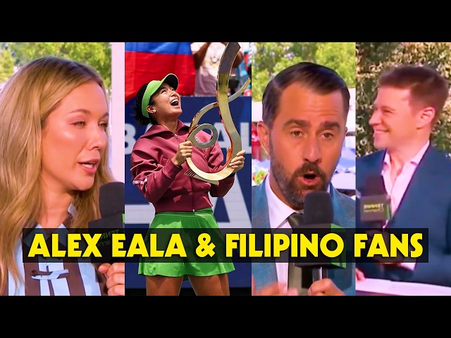The World of Tennis is AMAZED with Alex Eala and Filipino Fans