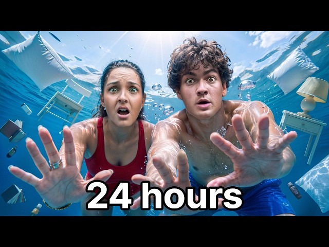 I Lived in My Pool for 24 Hours