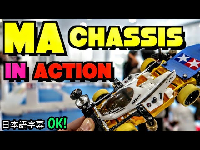 MA CHASSIS IN ACTION!【ミニ四駆】Mini 4WD Tamiya Indonesia #168