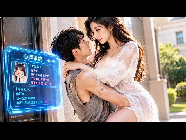 窮小夥被美女房東上門催債，誰料意外綁定神秘心聲系統，竟大膽強吻了美女房東，美女瞬間腿軟主動獻身，從此房租全免，人生徹底開掛！#中文短剧 #ChineseDrama #ShortDrama