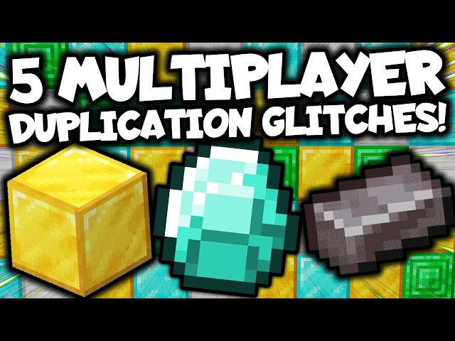 5 Minecraft Java Multiplayer Duplication Glitch's 1.21.11+