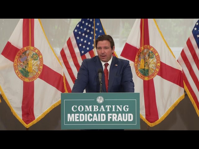 Governor DeSantis Announces Medicaid Integrity Initiative to Crack Down on Fraud