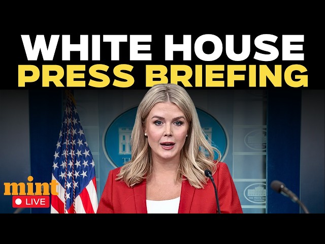 Karoline Leavitt LIVE: US Iran War is Over? | Karoline Briefs the Nation | Trump News | White House