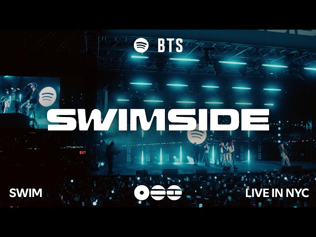 BTS - SWIM (Live at Pier 17) | Presented by Spotify