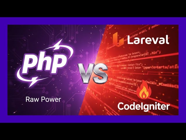 Are you still writing pure PHP? This is why you need a framework today - 16