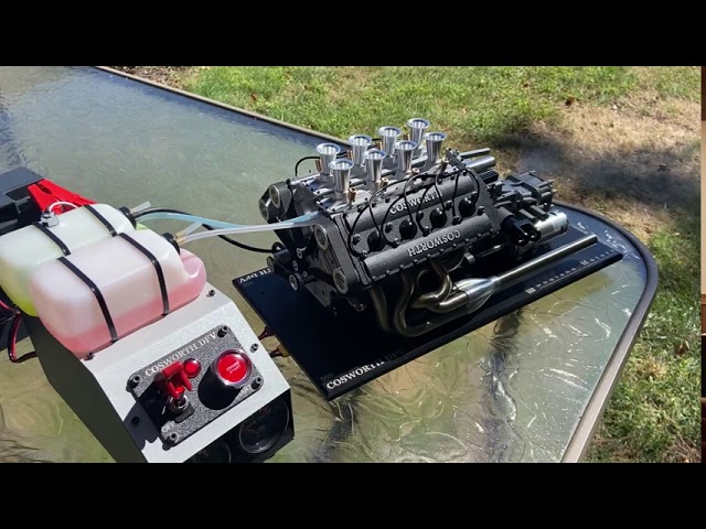 1/3 scale Cosworth DFV V8 engine.    “Turn up the volume”