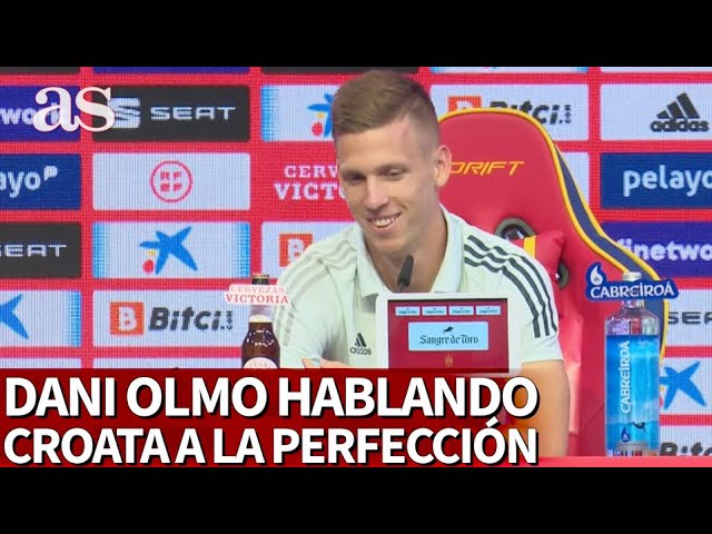 EURO 2020 | El perfecto dominio de Dani Olmo hablando croata que dejó a todos boquiabiertos | AS