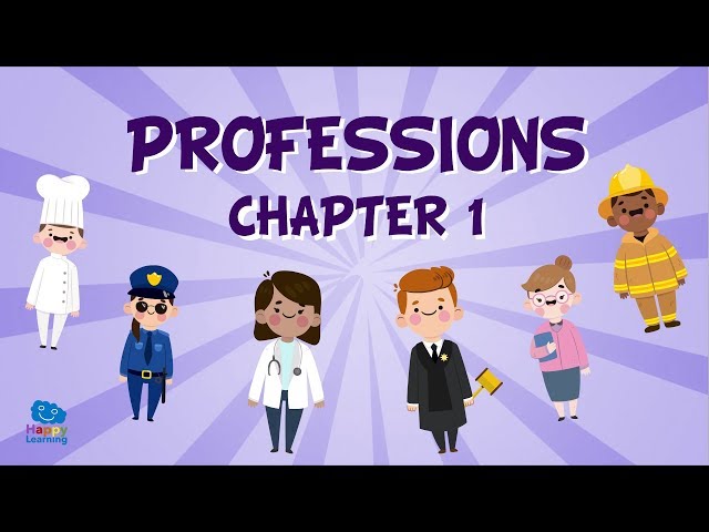 Vocabulario de las profesiones en inglés (1) | Vídeos Educativos para Niños Aprende inglés
