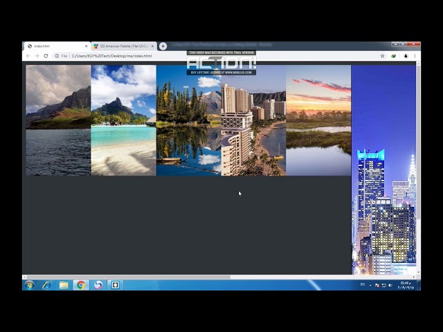 Responsive Image Gallery Using Flexbox | HTML & CSS