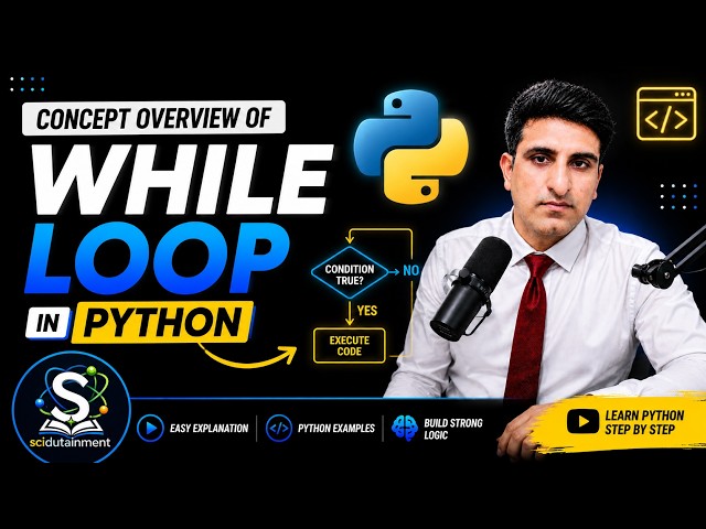 Working of WHILE Loop in Python | concept overview