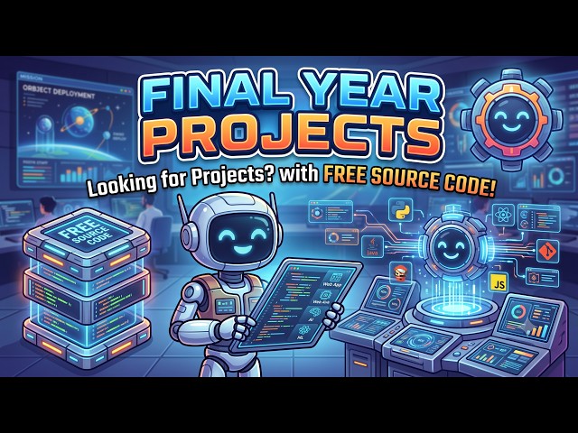 Latest Final Year Projects with Source Code FREE Download | AI | Python | Java | smartopedia