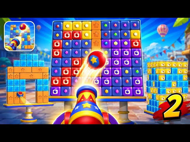 Carnival Blast! Gameplay Walkthrough Part 2 – Epic Cannon Smash Puzzle | Android & iOS |