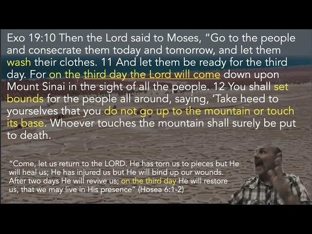Exodus 19:10-25 Blue Commands