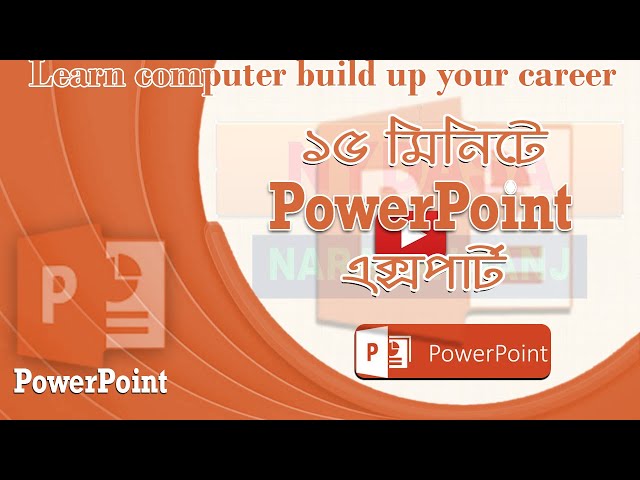 MS PowerPoint Full & Professional Bangla Tutorial  | MS PowerPoint | Nydasa | Ashraf Ullah