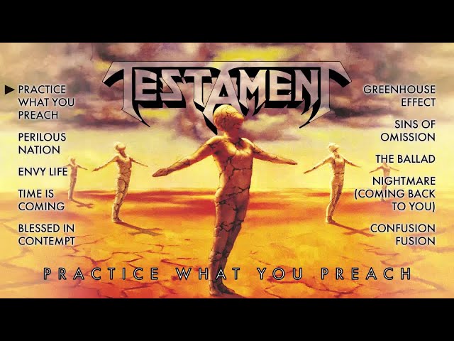 TESTAMENT - Practice What You Preach (OFFICIAL FULL ALBUM STREAM)