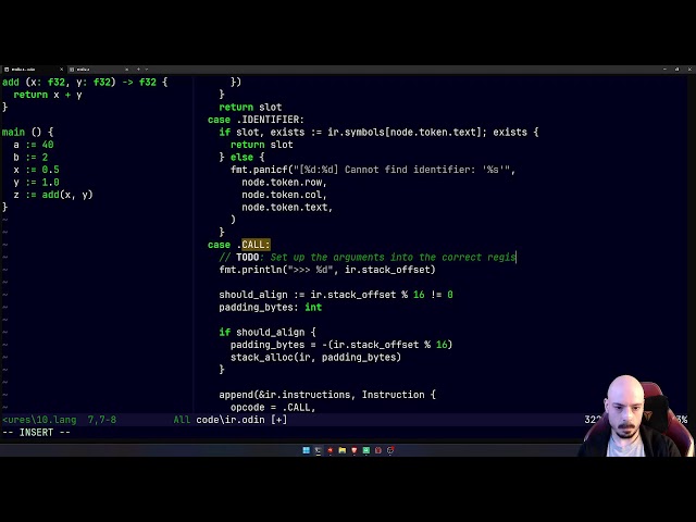 Lowering Procedures - Building A Programming Language
