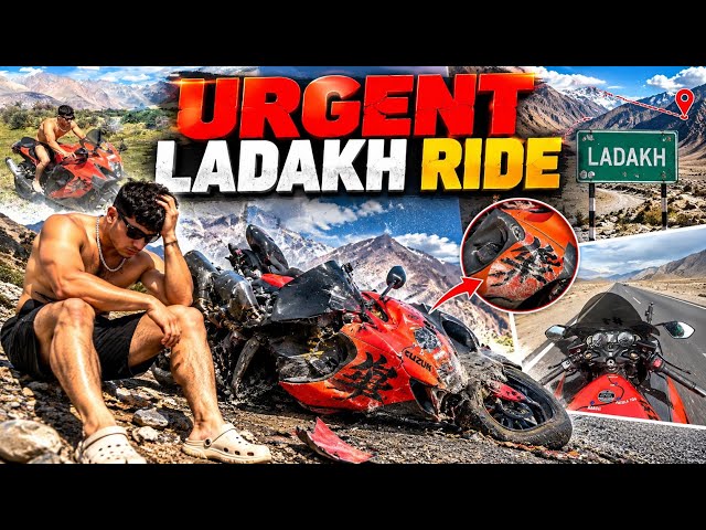 Urgent😱 Had to go to Ladakh with the Hayabusa | Very bad news😭